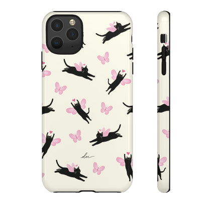 Black Cat iPhone Case