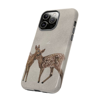 Deer Duo iPhone Case