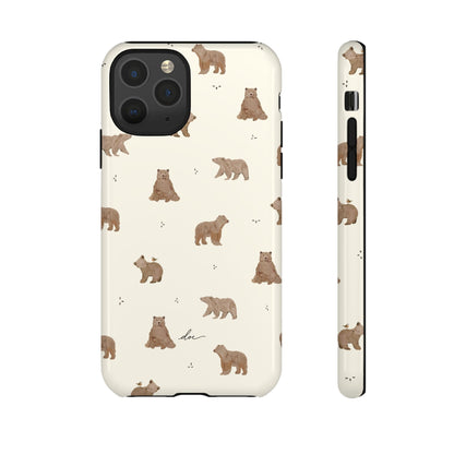 Brown Bears iPhone Case