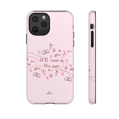 Never The Cure iPhone Case