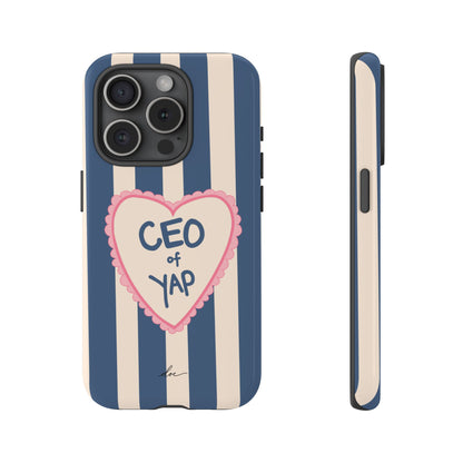 CEO Of Yap iPhone Case