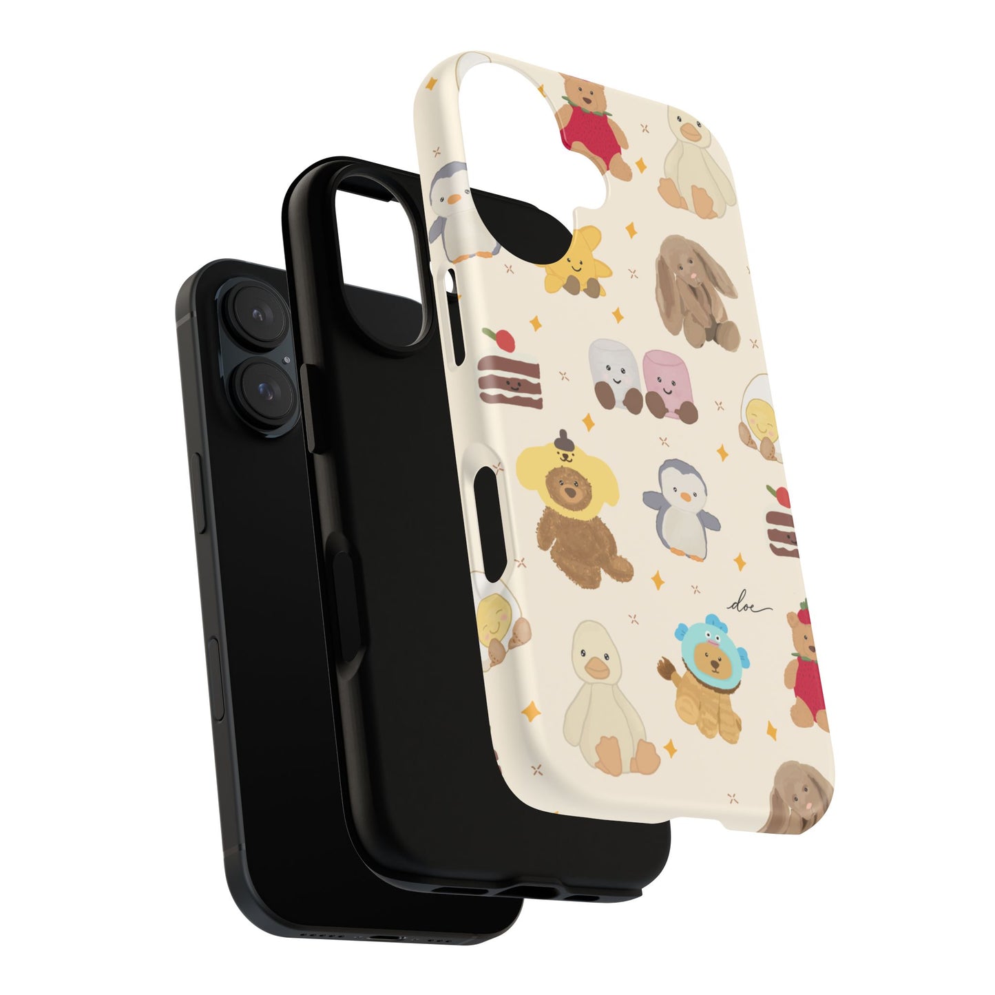 Teddy Chaos iPhone Case