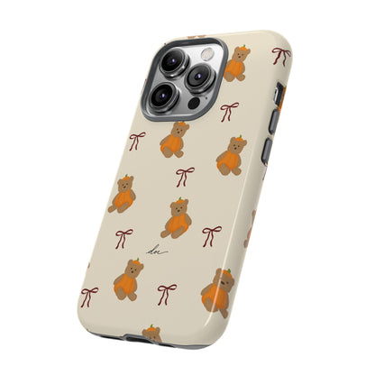 Pumpkin Bows iPhone Case