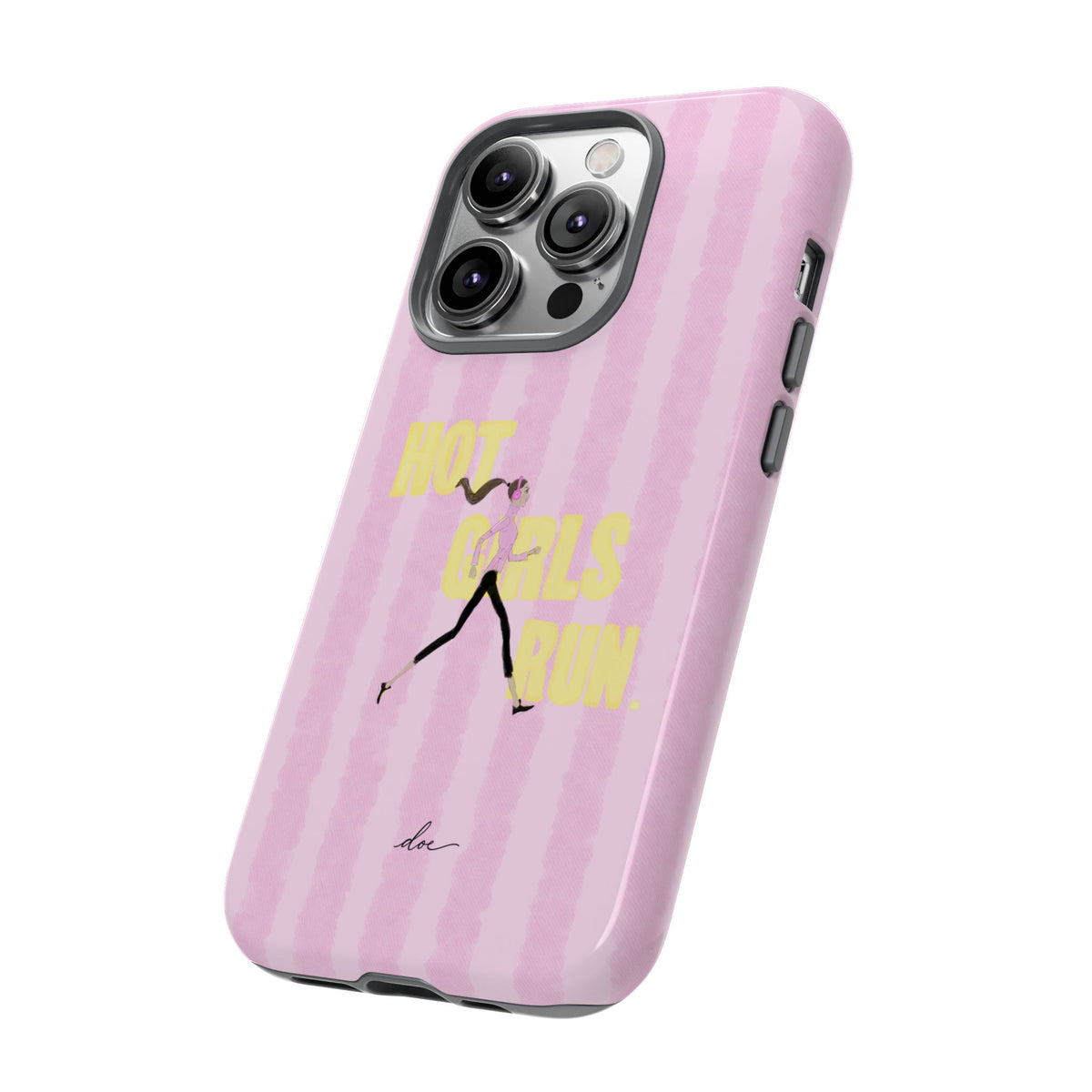 Hot Girls Run iPhone Case