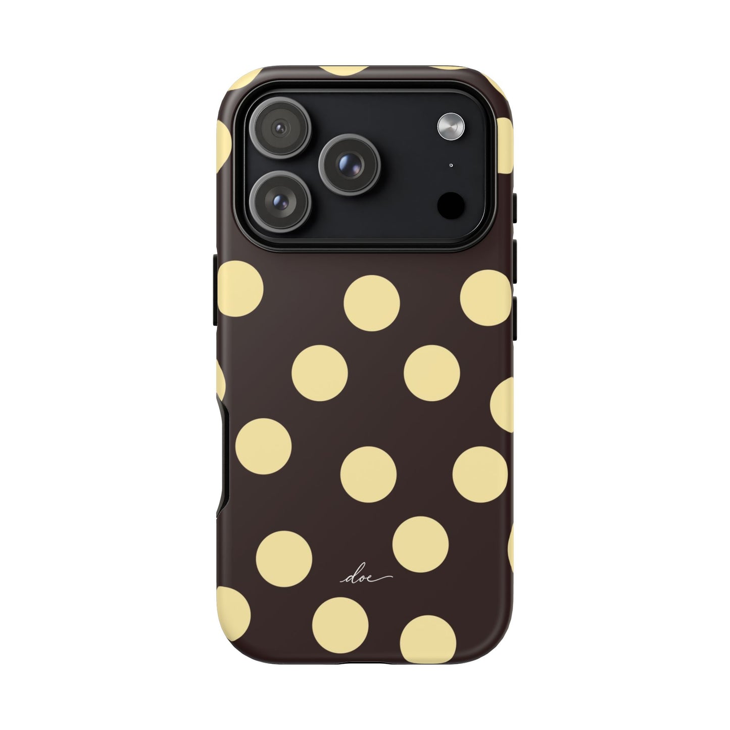 Butter Brown iPhone Case