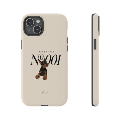Doberman 001 iPhone Case