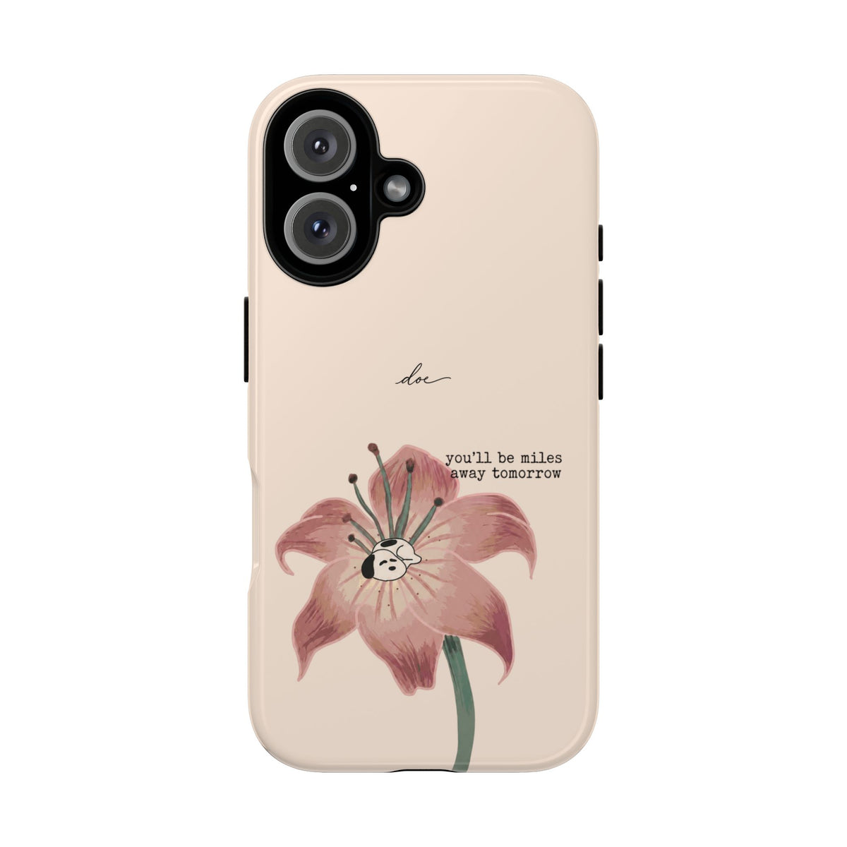 Miles Away iPhone Case