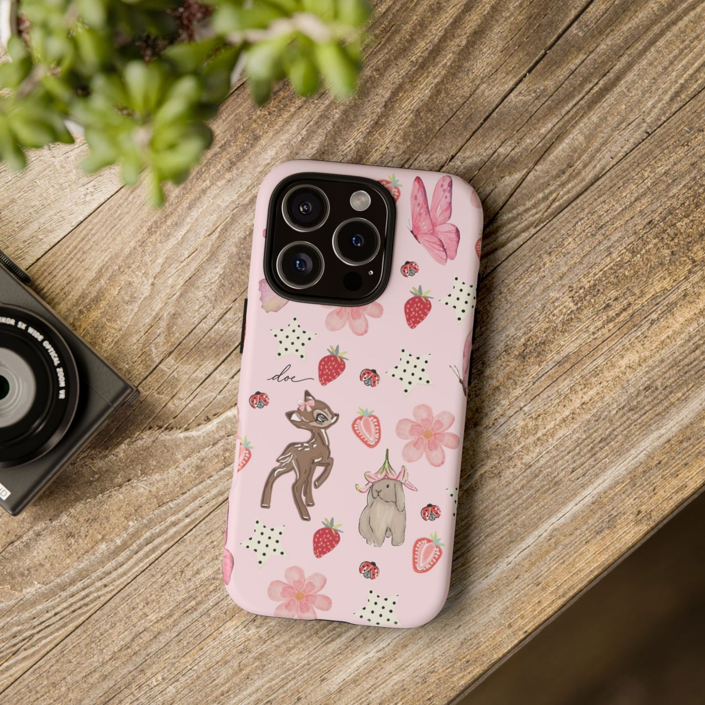 Doe & Bun iPhone Case