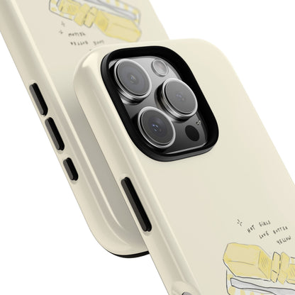 Butter Yellow iPhone Case