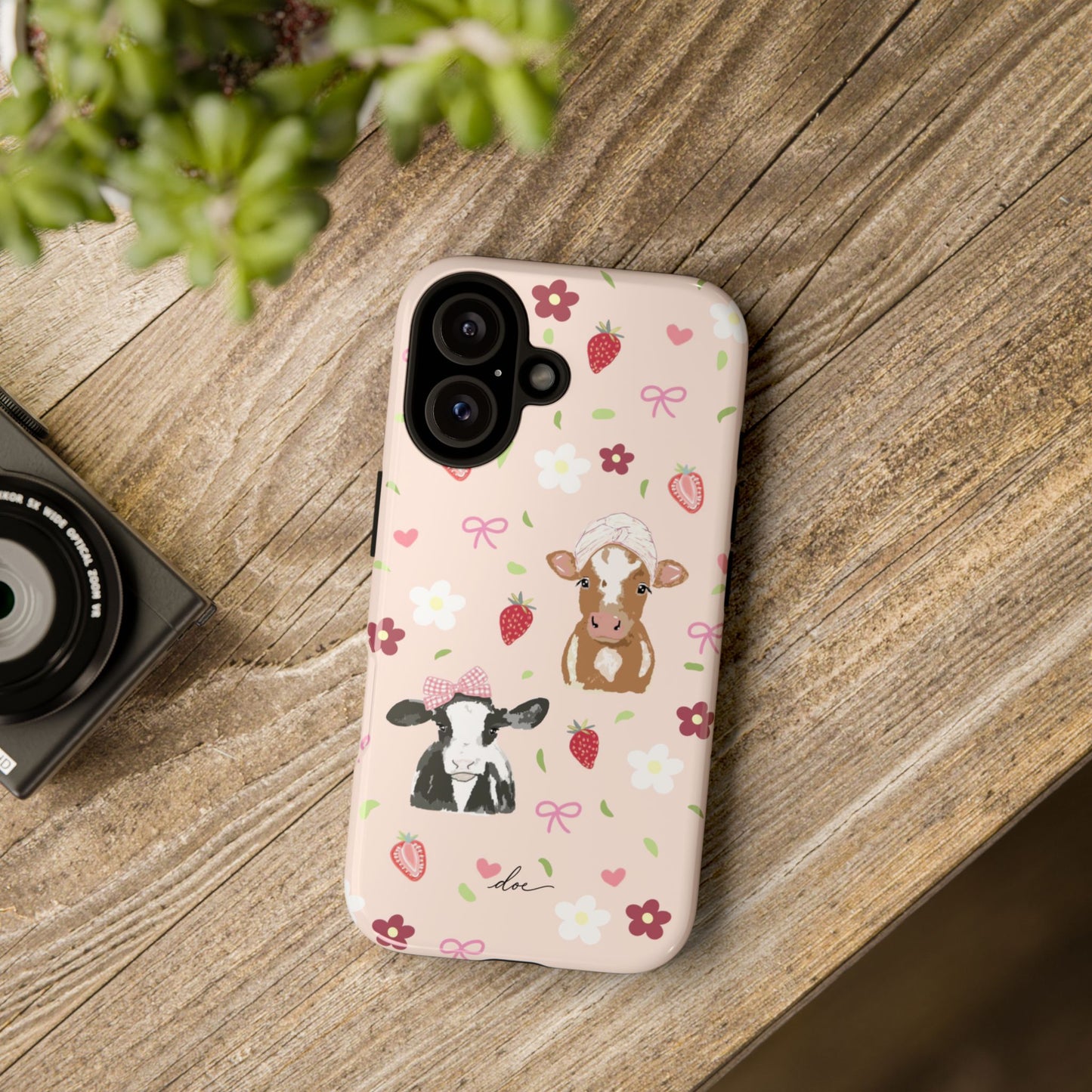 Cowy Chaos iPhone Case