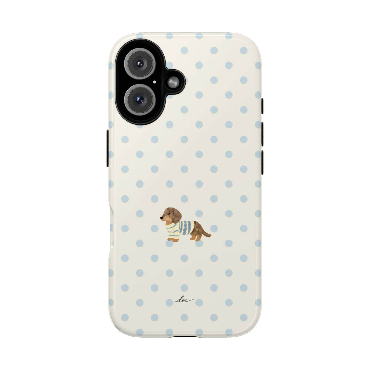 Sweater Dachshund iPhone Case