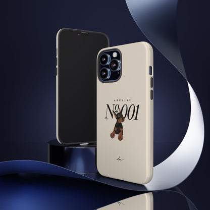 Doberman 001 iPhone Case