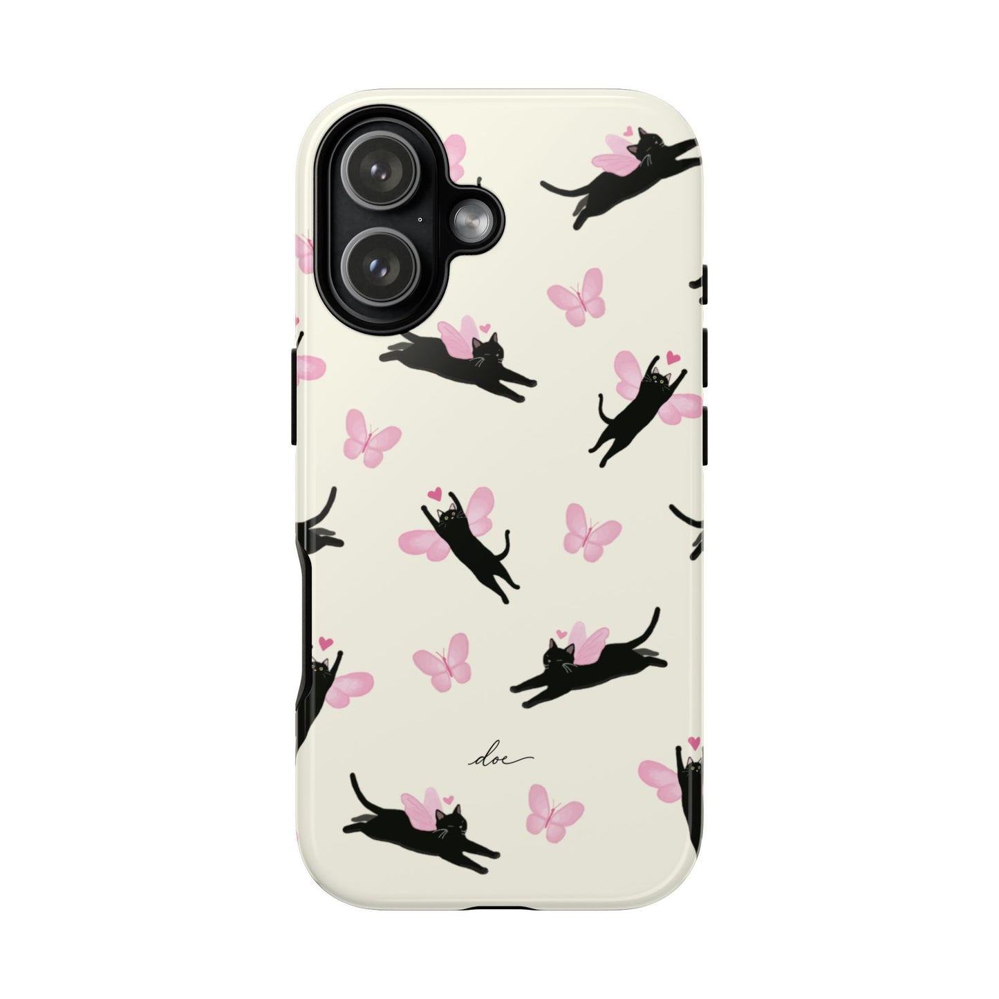 Black Cat iPhone Case
