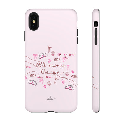 Never The Cure iPhone Case