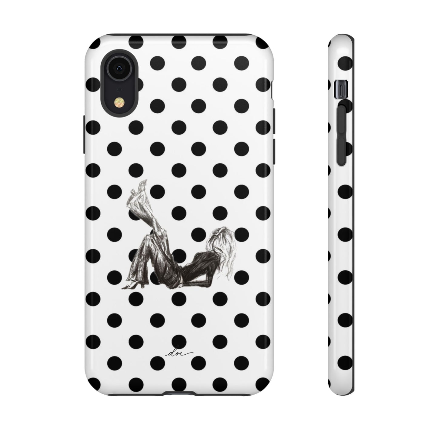 Polka Vouge Club iPhone Case