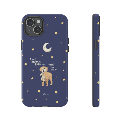 Anxious Pup iPhone Case