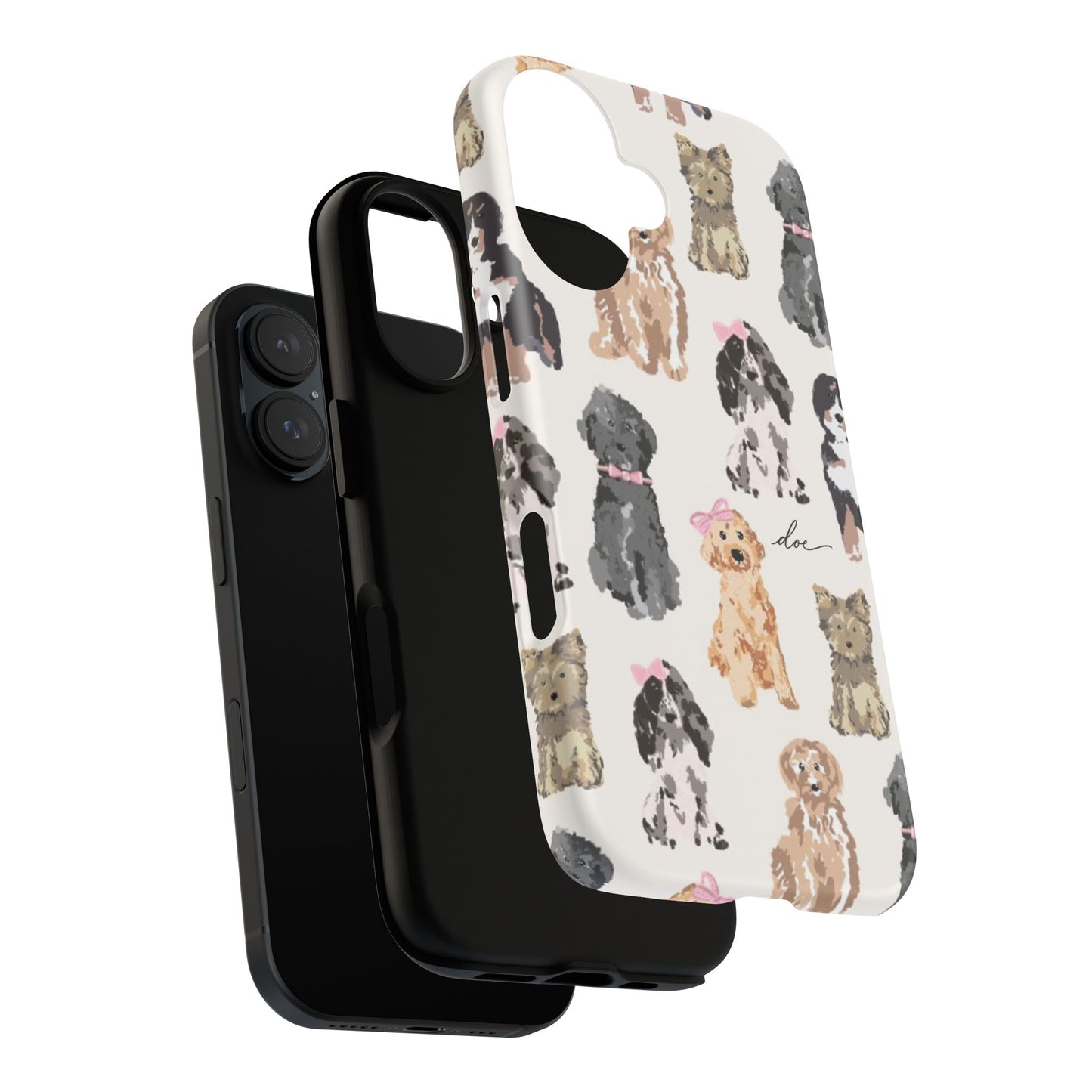 Puppy Party iPhone Case