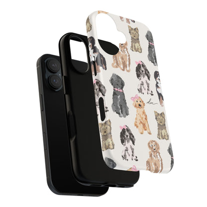 Puppy Party iPhone Case