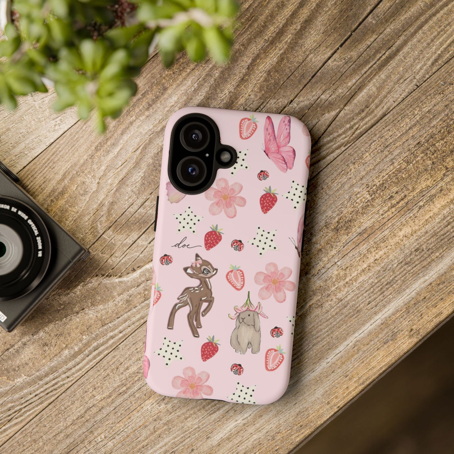 Doe & Bun iPhone Case