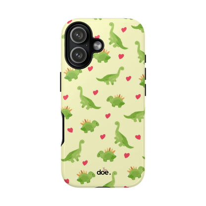 Dino Doodles iPhone Case