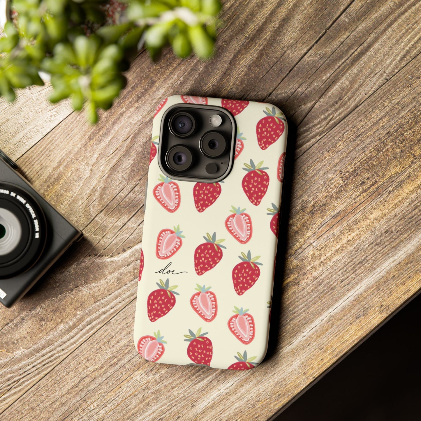 Strawberry Fields iPhone Case