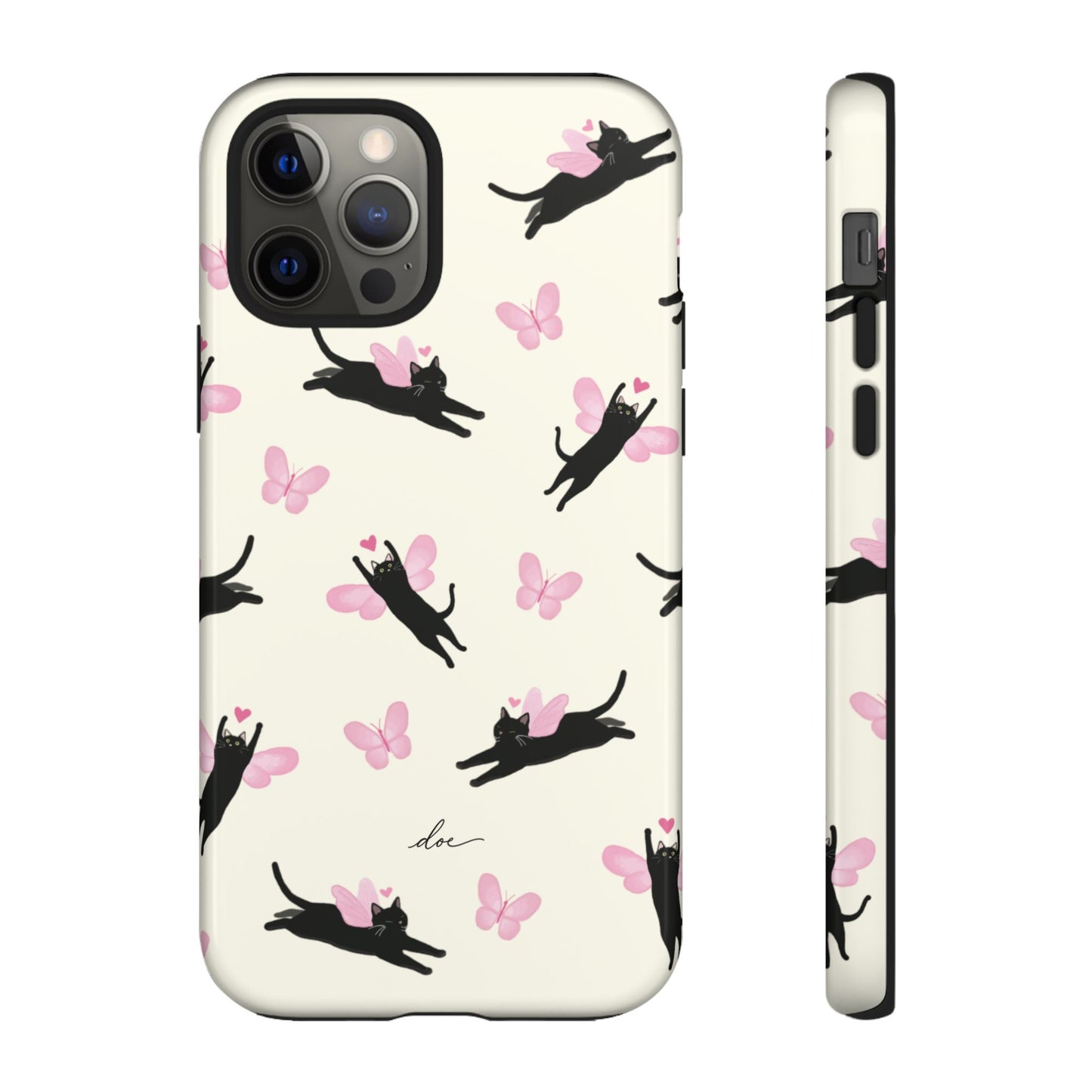 Black Cat iPhone Case