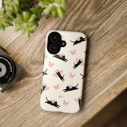 Black Cat iPhone Case