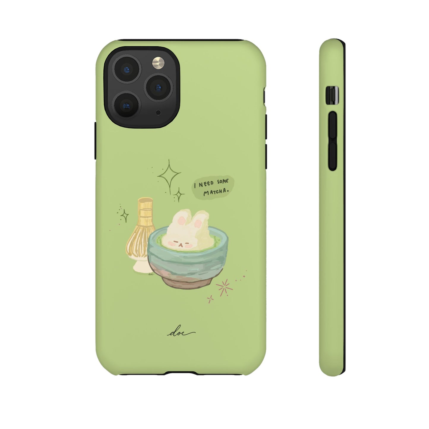 I Need Matcha! iPhone Case