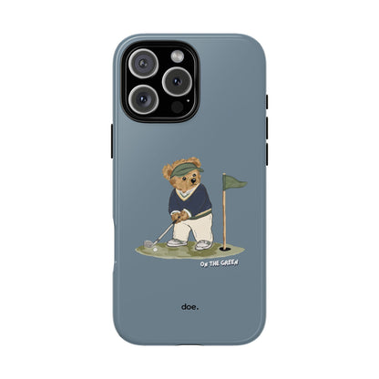 Bear Under Par iPhone Case