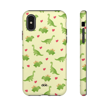 Dino Doodles iPhone Case