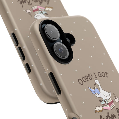 Oops Another Book! iPhone Case