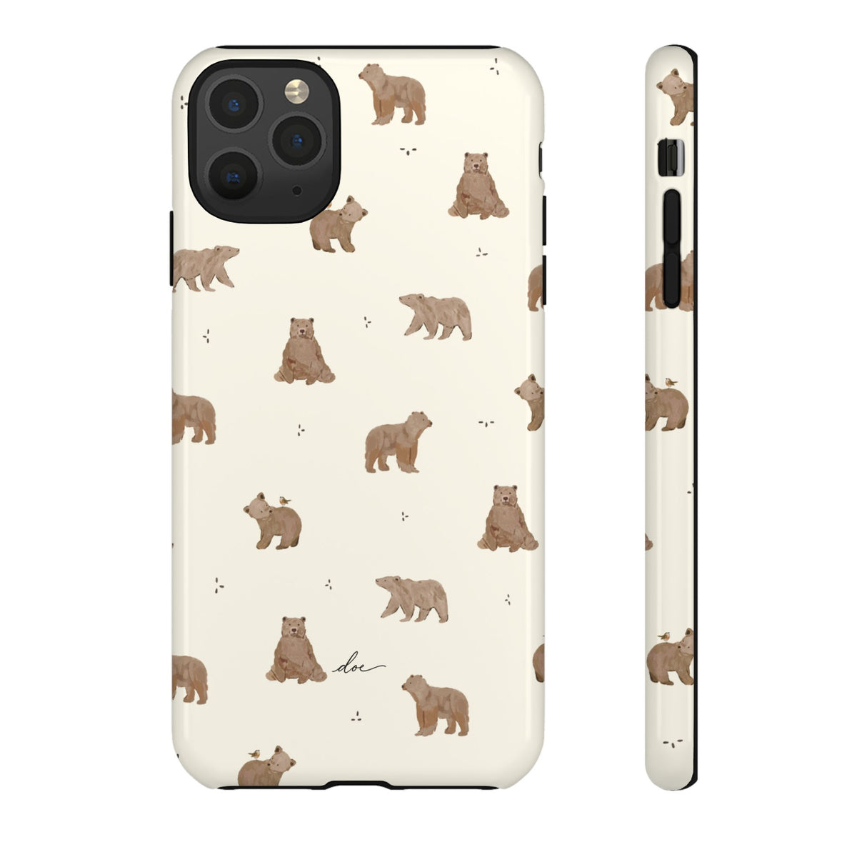 Brown Bears iPhone Case
