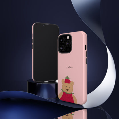 Strawberry Bear iPhone Case