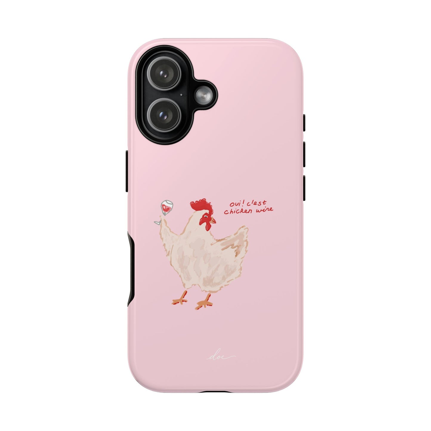 Chicken Wine iPhone Case