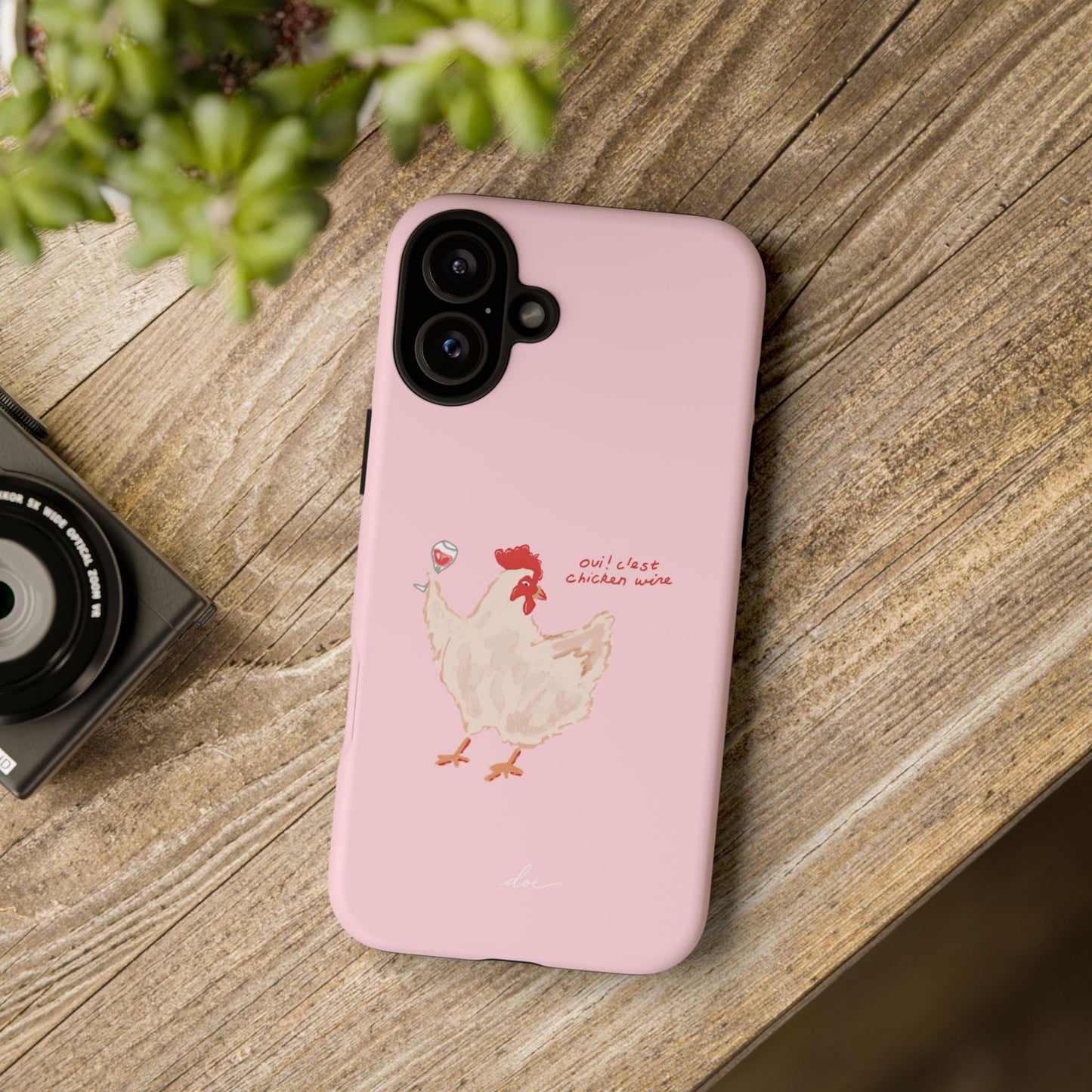 Chicken Wine iPhone Case