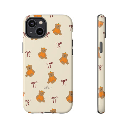 Pumpkin Bows iPhone Case