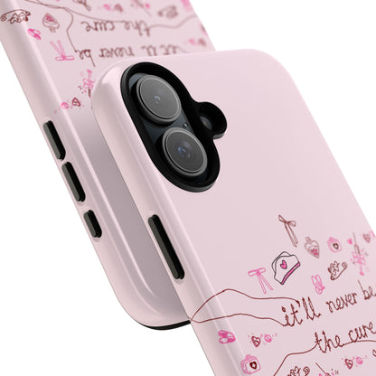 Never The Cure iPhone Case