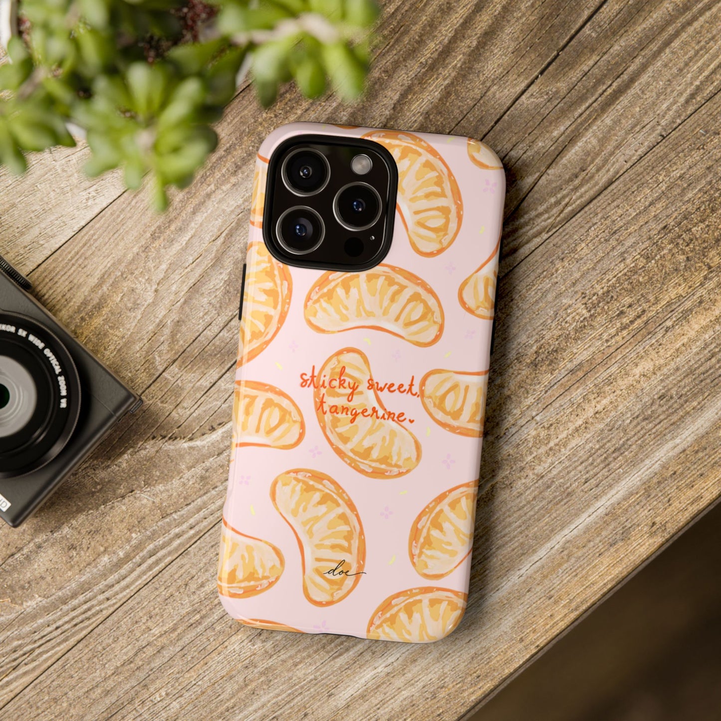 Tangerine iPhone Case