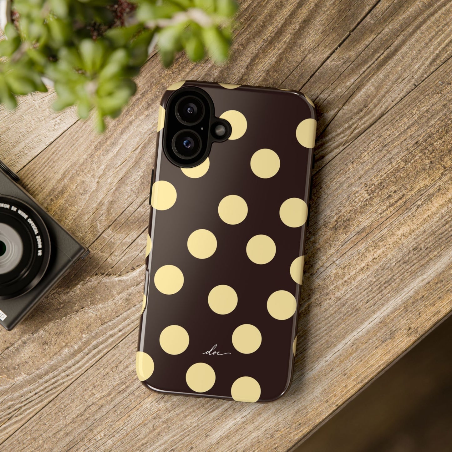 Butter Brown iPhone Case
