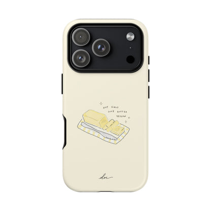 Butter Yellow iPhone Case