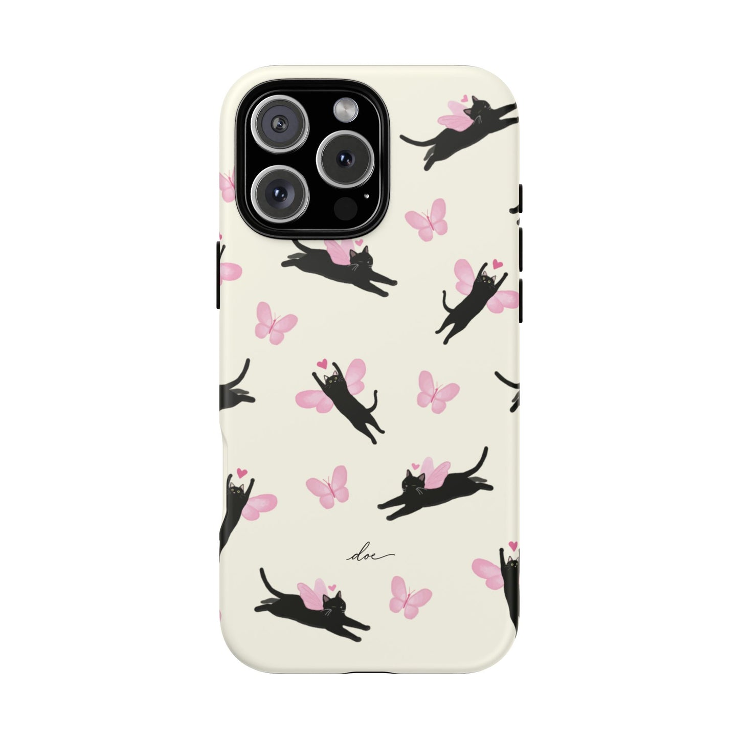 Black Cat iPhone Case