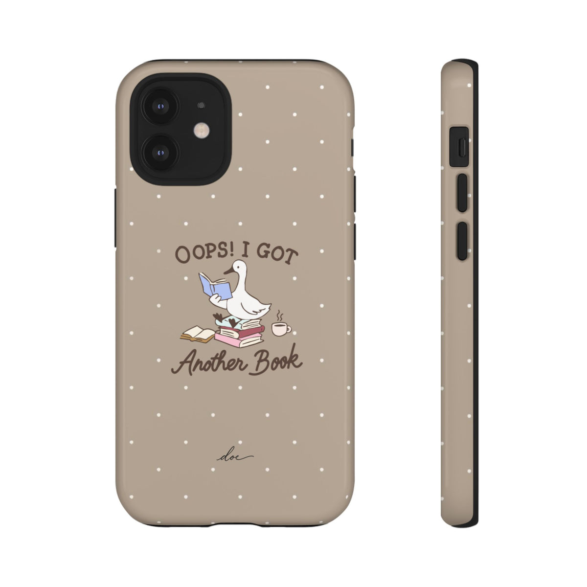 Oops Another Book! iPhone Case