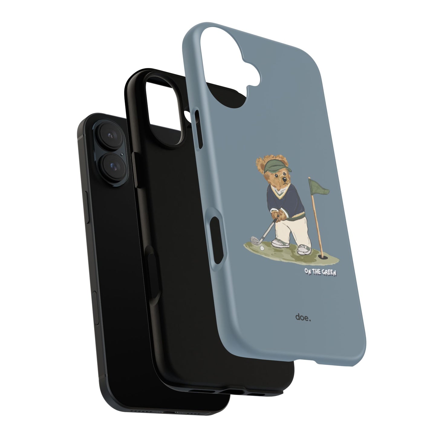 Bear Under Par iPhone Case