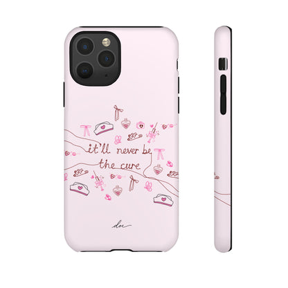 Never The Cure iPhone Case