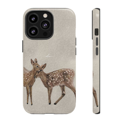 Deer Duo iPhone Case