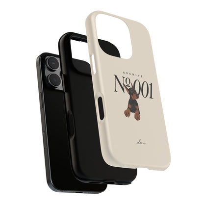 Doberman 001 iPhone Case