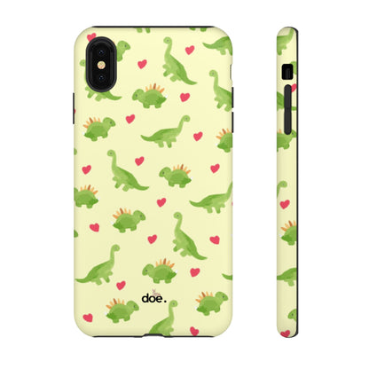 Dino Doodles iPhone Case