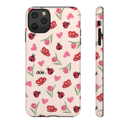 Garden Bugs iPhone Case