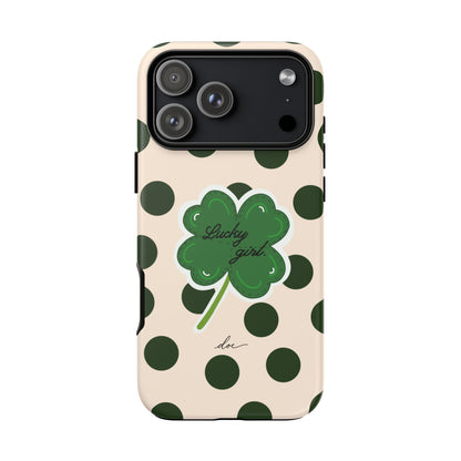 Lucky Girl iPhone Case