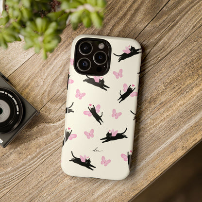 Black Cat iPhone Case